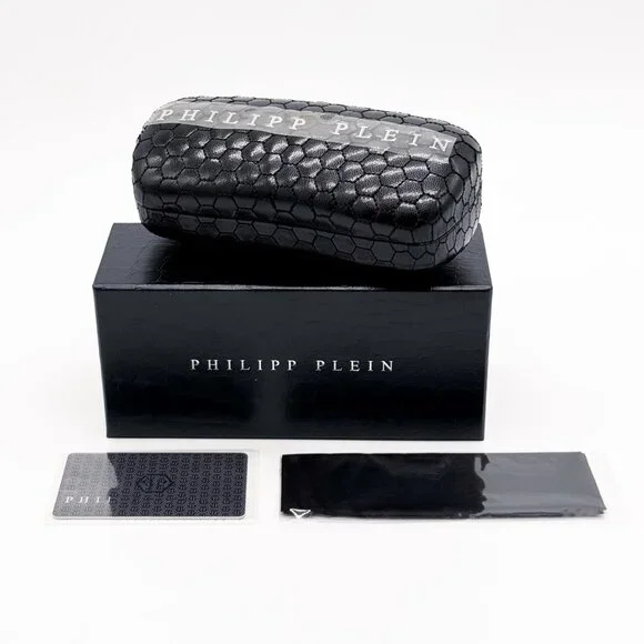 NEW PHILIPP PLEIN SUNGLASSES, BLACK/GRAY WOMEN EYEWEAR SPP031S 0700